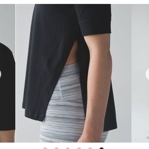 Lululemon ‘Dash To Class’ Side Slit tee